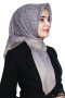 Pamuk Flamlı Eşarp 1006-8