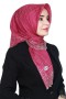 Yasemin Pamuk Flamlı Eşarp 1007-1