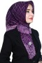 Yasemin Pamuk Flamlı Eşarp 1007-13