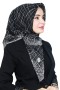 Yasemin Pamuk Flamlı Eşarp 1007-19