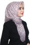 Yasemin Pamuk Flamlı Eşarp 1007-2