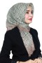 Yasemin Pamuk Flamlı Eşarp 1007-26