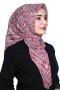 Yasemin Pamuk Flamlı Eşarp 1008-11