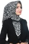 Desenli Bambu Eşarp 4104-9