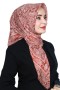 Yasemin Pamuk Flamlı Eşarp 1008-23