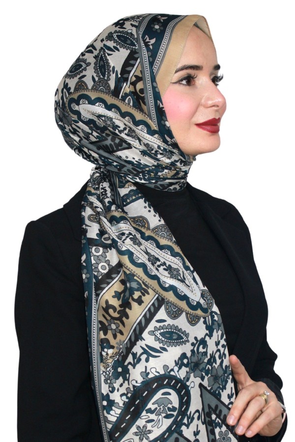 Organik Pamuk Soft Şal 5047-15