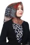 Pamuk Keten Flamlı Eşarp 1049-3