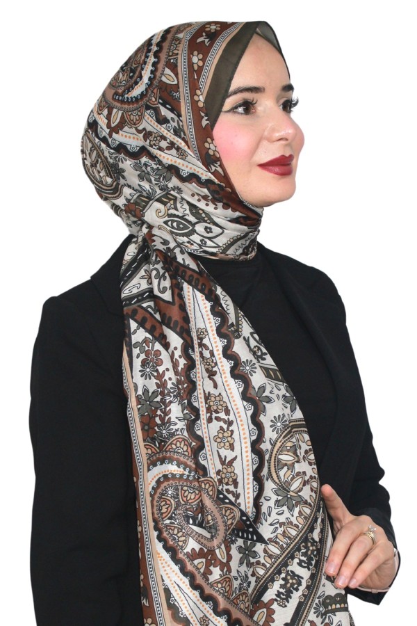 Organik Pamuk Soft Şal 5047-5