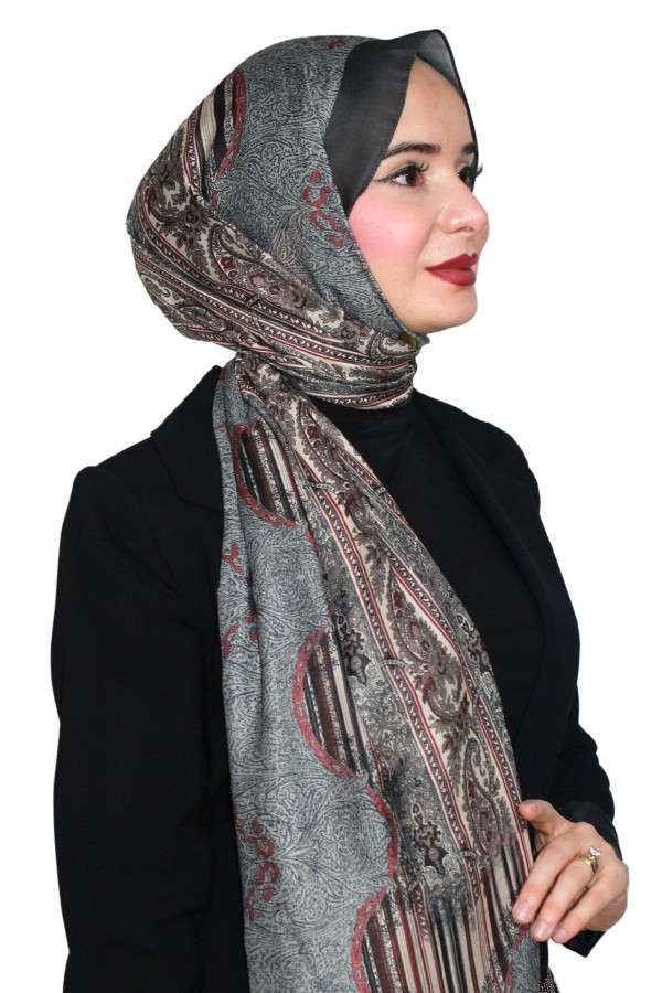 Organik Pamuk Soft Şal 5049-18