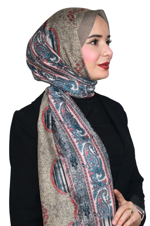Organik Pamuk Soft Şal 5049-3