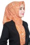 Yasemin Pamuk Flamlı Eşarp 1008-3
