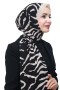 Desenli Medine İpeği Şal 5006-3