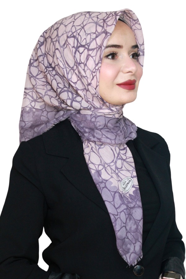 Yasemin Pamuk Flamlı Eşarp 1009-13