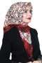 Yasemin Pamuk Flamlı Eşarp 1009-16