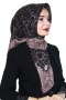 Yasemin Pamuk Flamlı Eşarp 1009-22