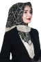 Yasemin Pamuk Flamlı Eşarp 1009-24