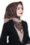 Yasemin Pamuk Flamlı Eşarp 1009-26