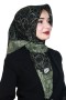 Yasemin Pamuk Flamlı Eşarp 1009-8