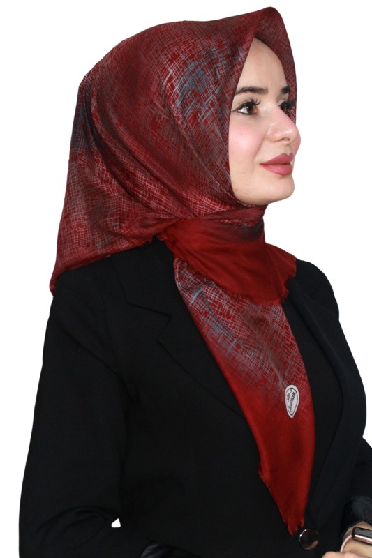 Yasemin Pamuk Flamlı Eşarp 1010-12