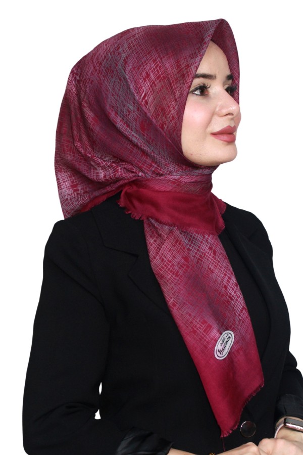 Yasemin Pamuk Flamlı Eşarp 1010-14