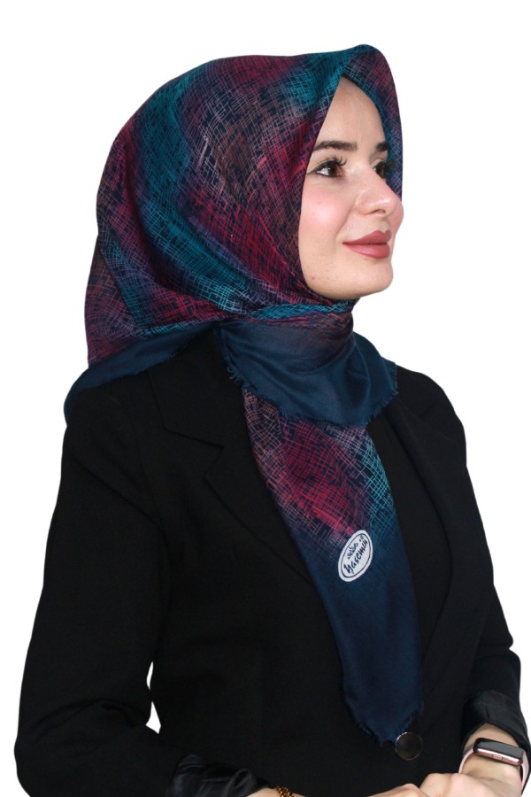 Yasemin Pamuk Flamlı Eşarp 1010-15