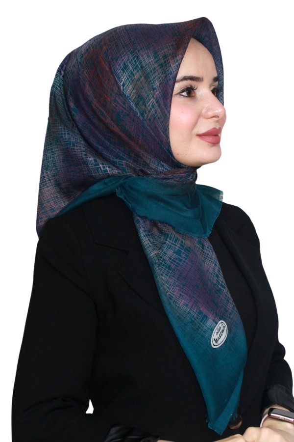 Yasemin Pamuk Flamlı Eşarp 1010-21
