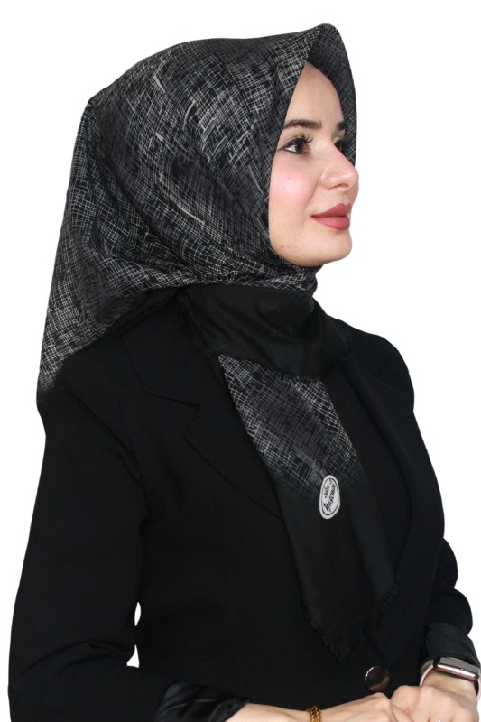 Yasemin Pamuk Flamlı Eşarp 1010-23