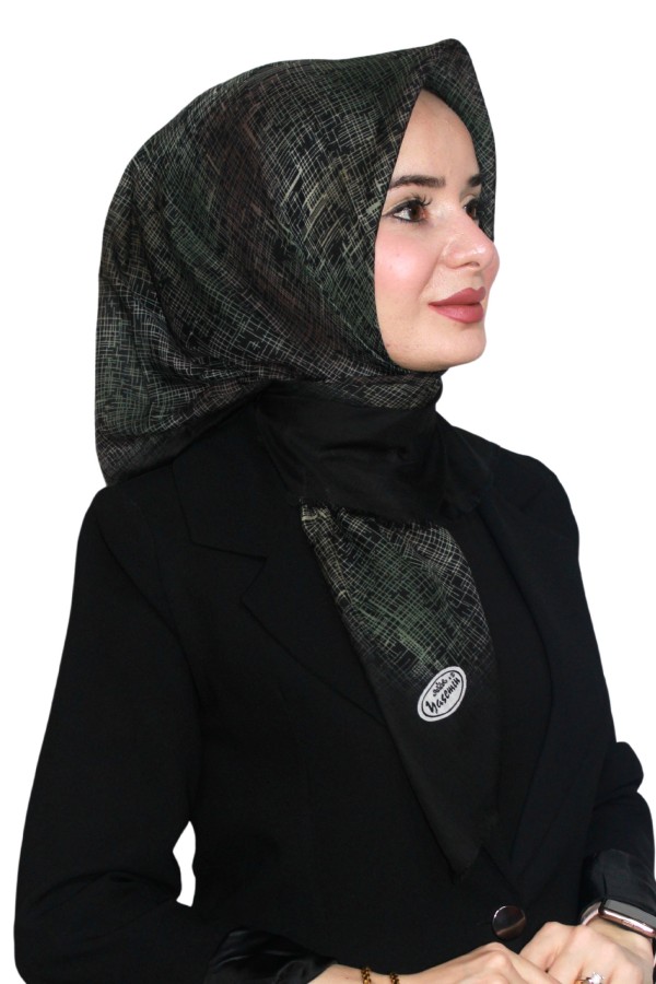 Yasemin Pamuk Flamlı Eşarp 1010-25