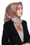 Yasemin Pamuk Flamlı Eşarp 1010-26