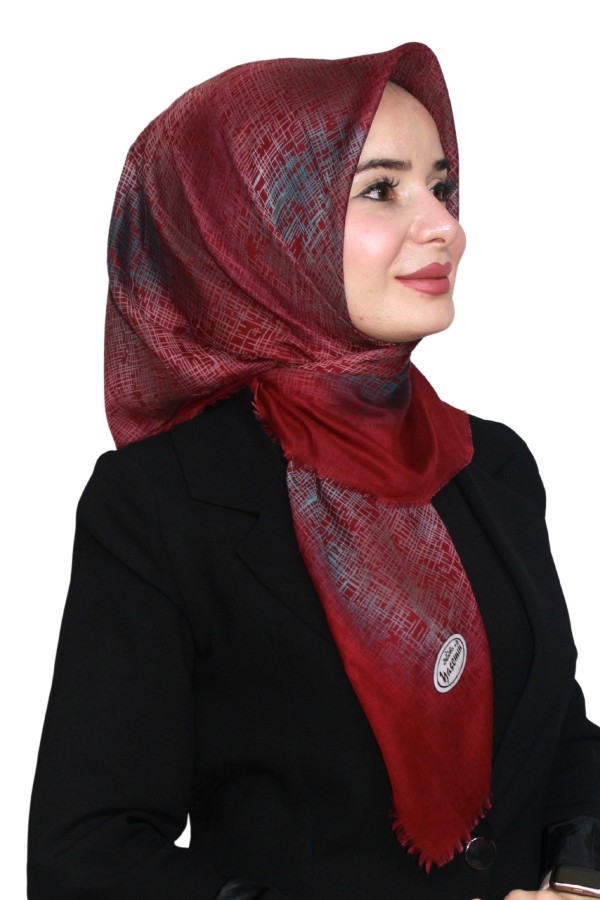 Yasemin Pamuk Flamlı Eşarp 1010-8