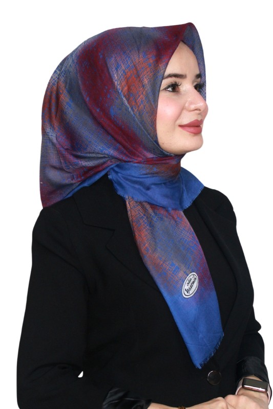Yasemin Pamuk Flamlı Eşarp 1010-9