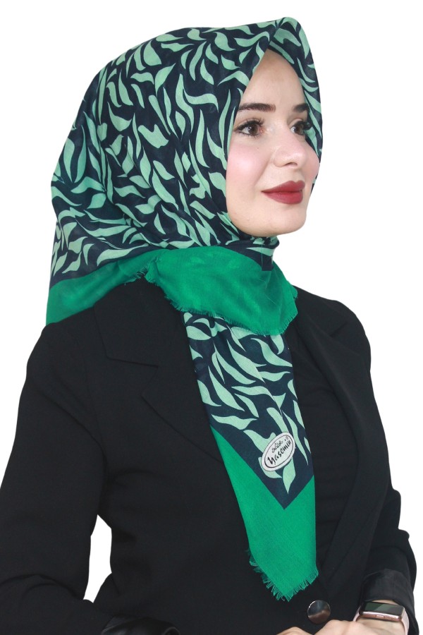Yasemin Pamuk Flamlı Eşarp 1011-13