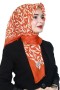 Yasemin Pamuk Flamlı Eşarp 1011-20