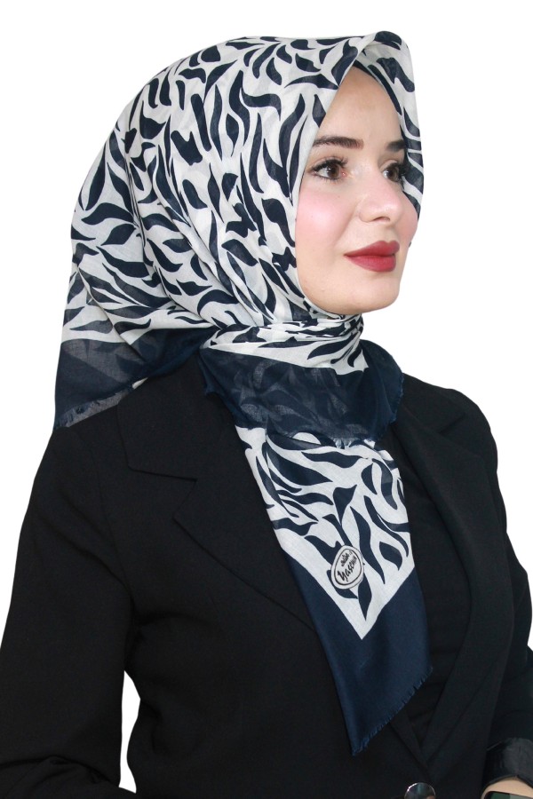 Yasemin Pamuk Flamlı Eşarp 1011-27