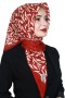 Yasemin Pamuk Flamlı Eşarp 1011-28