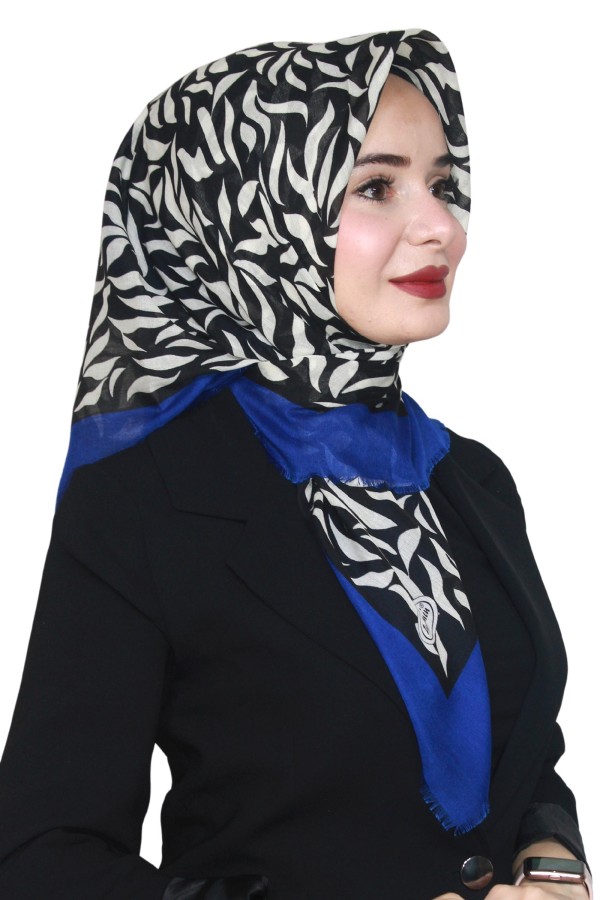 Yasemin Pamuk Flamlı Eşarp 1011-3