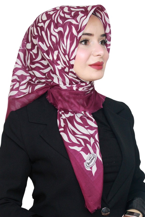 Yasemin Pamuk Flamlı Eşarp 1011-30