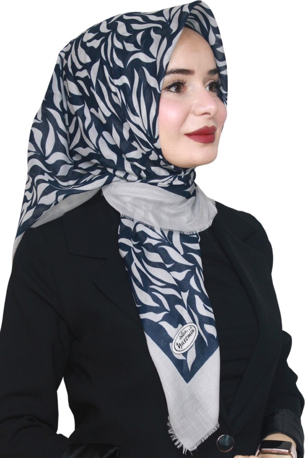 Yasemin Pamuk Flamlı Eşarp 1011-5