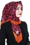 Yasemin Pamuk Flamlı Eşarp 1011-7