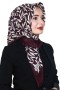 Yasemin Pamuk Flamlı Eşarp 1011-8