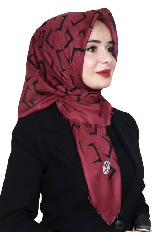Yasemin Pamuk Flamlı Eşarp 1012-14
