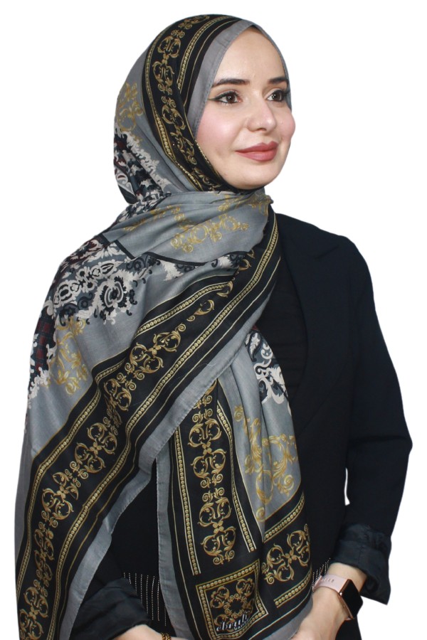 Ebruli Soft Şal 5008-6