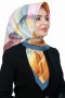 Desenli Bambu Eşarp 4105-6