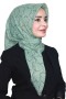 Pamuk Keten Flamlı Eşarp 1035-22
