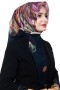 Pamuk Keten Flamlı Eşarp 1055-26