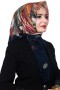 Pamuk Keten Flamlı Eşarp 1055-9