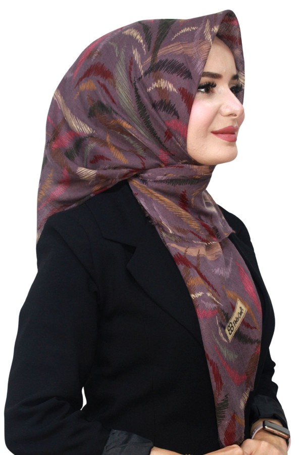 Pamuk Flamlı Eşarp 1059-10