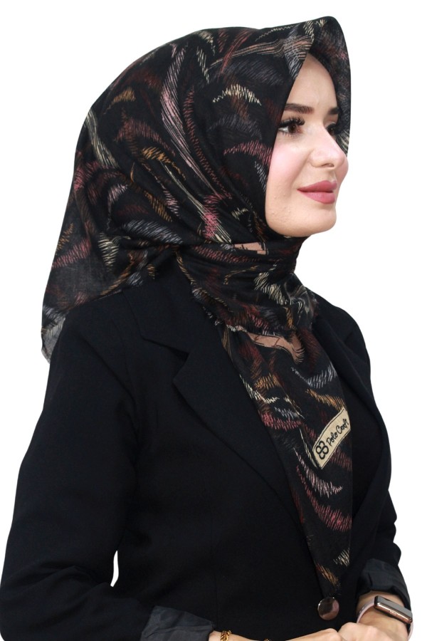 Pamuk Flamlı Eşarp 1059-13