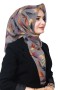 Pamuk Flamlı Eşarp 1060-1