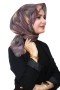Pamuk Flamlı Eşarp 1060-10